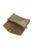 THE WAN Pochette bandouliere cuir Camomille IT112 Spark Champagne