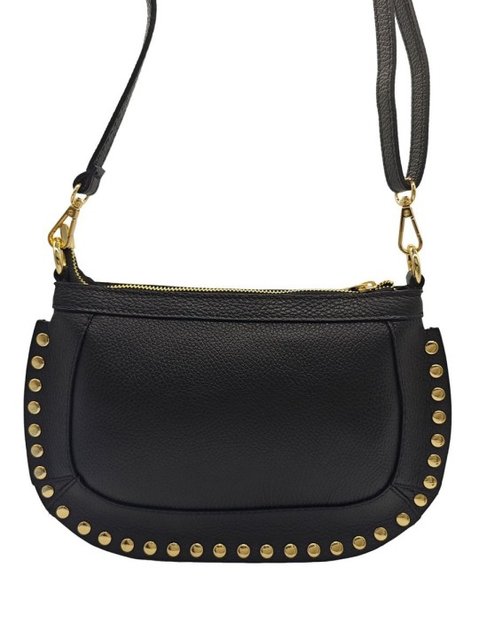 Soleil Chic Pochette Bandouliere Cloute Noir
