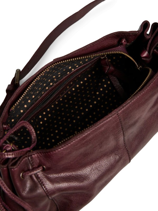 PIECES PCPIHANNA LEATHER CROSS BODY FC Bags 17163466 Tawny Port