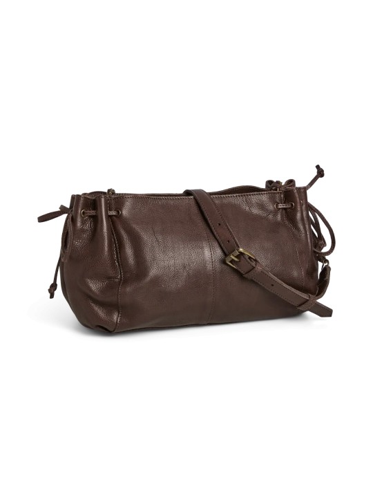 PIECES PCPIHANNA LEATHER CROSS BODY FC Bags 17163466 Mocca