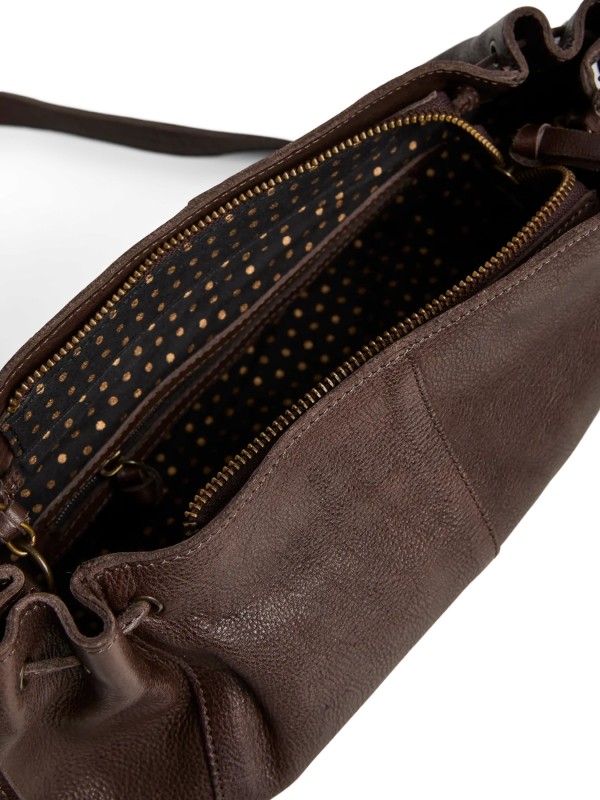 PIECES PCPIHANNA LEATHER CROSS BODY FC Bags 17163466 Mocca