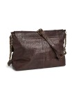 PIECES PCFELIZIA LARGE LEATHER CROSS BODY FC Bags 17116819 Mocca Bubble