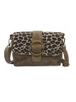Anneau Nubuck Taupe LEO