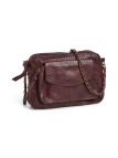 PIECES PCNAINA LEATHER CROSS BODY FC NOOS Bags 17063358 Tawny Port Bubble
