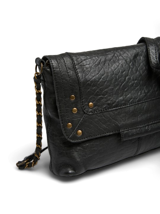 PIECES PCFELIZIA LEATHER CROSS BODY FC Bags 17116820 Black Bubble