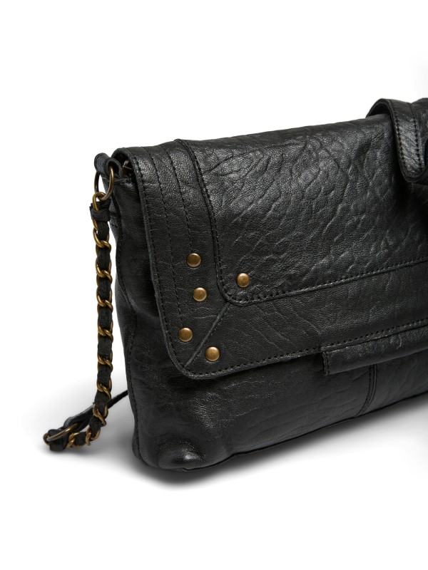 PIECES PCFELIZIA LEATHER CROSS BODY FC Bags 17116820 Black Bubble