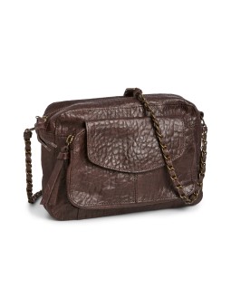PIECES PCNAINA LEATHER CROSS BODY FC NOOS Bags 17063358 Mocca Bubble