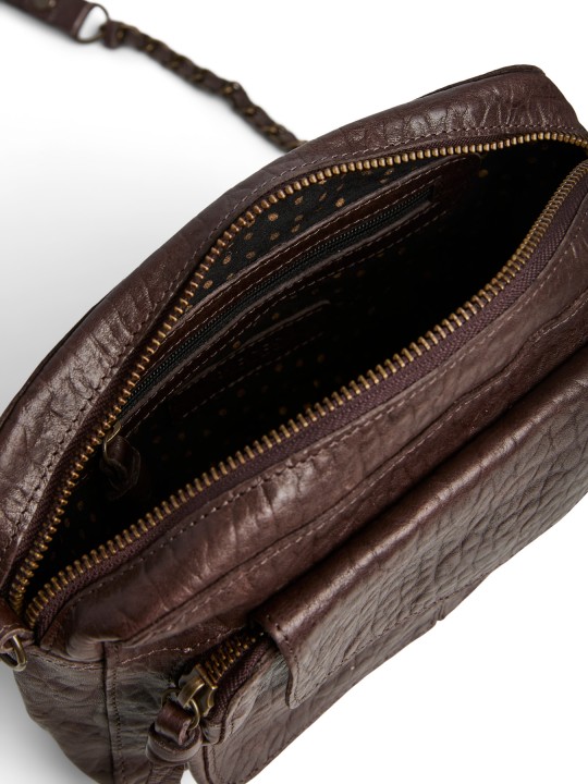PIECES PCNAINA LEATHER CROSS BODY FC NOOS Bags 17063358 Mocca Bubble
