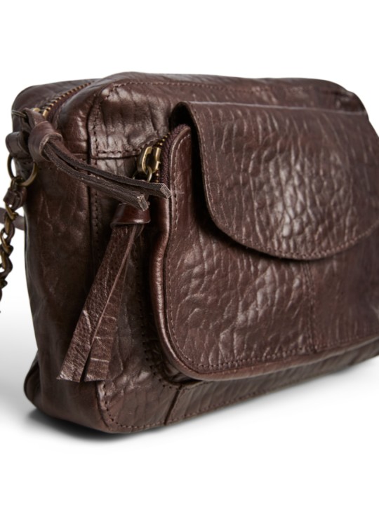 PIECES PCNAINA LEATHER CROSS BODY FC NOOS Bags 17063358 Mocca Bubble
