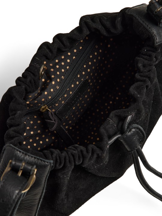 PIECES PCALMA SUEDE CROSS BODY FC 17166667 Black