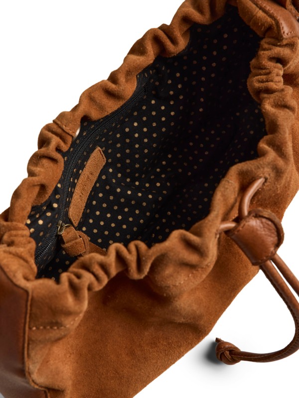 PIECES PCALMA SUEDE CROSS BODY FC 17166667 Root Beer