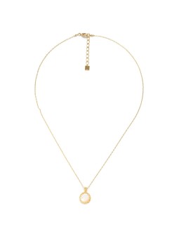 PRECIOSA collier pendentif nacre blanche Olivolga