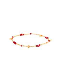 LES COMPLICES-KARIBA bracelet extensible rouge Franck Herval