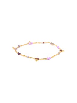LES COMPLICES-KARIBA bracelet extensible lilas Franck Herval