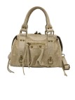 Soleil Chic Petit Sac Cuir Daisy Beige
