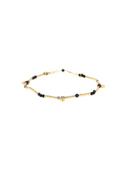 LES COMPLICES-KARIBA bracelet extensible noir Franck Herval