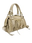 Soleil Chic Petit Sac Cuir Daisy Beige