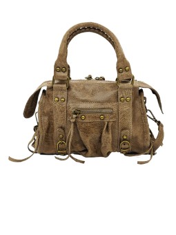 Soleil Chic Petit Sac Cuir Daisy Light Brown