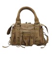 Soleil Chic Petit Sac Cuir Daisy Light Brown