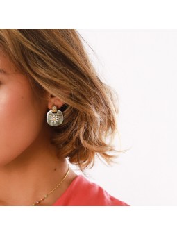 ALEXA boucles d'oreilles top doré Franck Herval