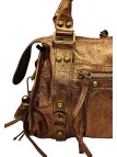 Soleil Chic Petit Sac Cuir Daisy Camel Irise