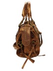 Soleil Chic Petit Sac Cuir Daisy Camel Irise