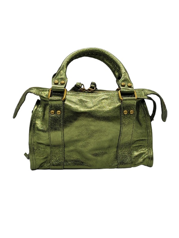 Soleil Chic Petit Sac Cuir Daisy Kaki Irise