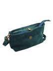 Soleil Chic Sac bandouliere cuir Anneau Besace Nubuck Canard