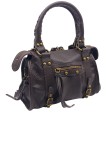 Soleil Chic Petit Sac Cuir Daisy Choco Graine