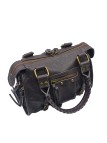 Soleil Chic Petit Sac Cuir Daisy Choco Graine