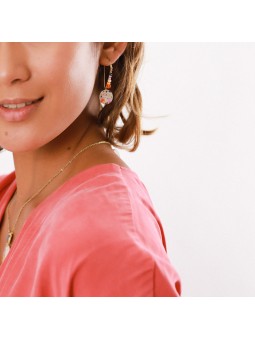 ROSY boucles d\'oreilles grand crochet Franck Herval