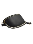 THE WAN Big Sac Banane Clouté Noir