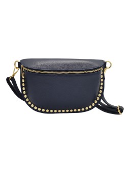 THE WAN Big Sac Banane Clouté Marine
