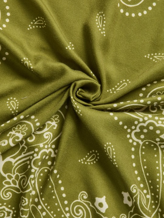 PIECES PCMARA SQUARE SCARF Foulard Carré 17160917 Avocado Kaki