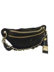 Mila Louise Sac Banane Cuir PETRA V Kaki Dark