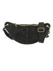 Mila Louise Sac Banane Cuir PETRA V Kaki Dark