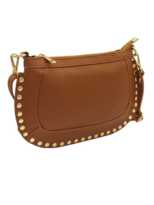 Soleil Chic Pochette Bandouliere Cloute Camel
