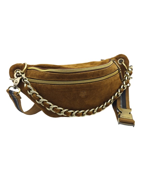 Mila Louise Sac Banane Cuir PETRA V Ocre Dark
