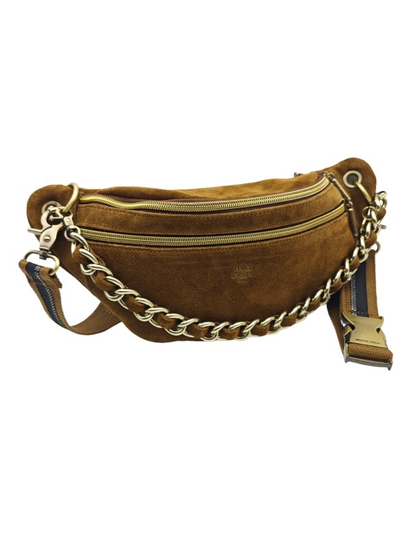 Mila Louise Sac Banane Cuir PETRA V Ocre Dark