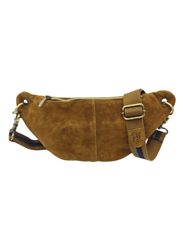 Mila Louise Sac Banane Cuir PETRA V Ocre Dark