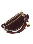 Mila Louise Sac Banane Cuir PETRA V Rouge