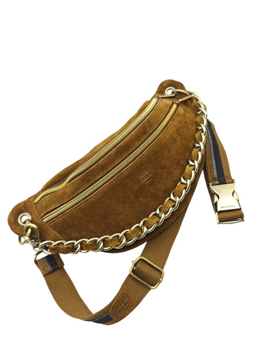 Mila Louise Sac Banane Cuir PETRA V Ocre Dark
