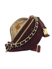 Mila Louise Sac Banane Cuir PETRA V Rouge