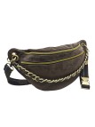Mila Louise Sac Banane Cuir PETRA M V Gris
