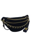 Mila Louise Sac Banane Cuir PETRA M V NOIR