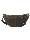 Mila Louise Sac Banane Cuir PETRA M V Gris