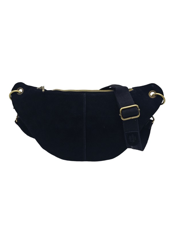 Mila Louise Sac Banane Cuir PETRA M V NOIR