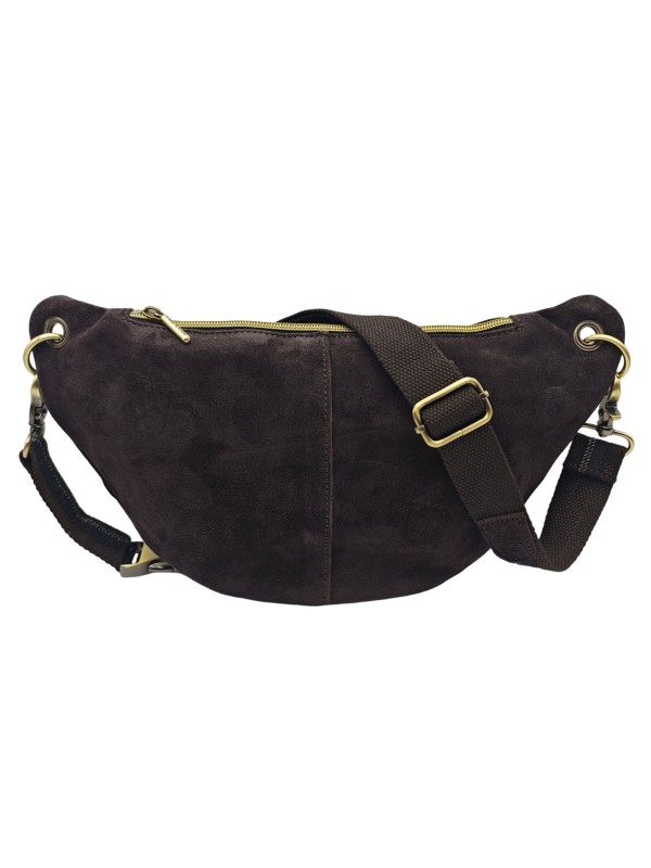 Mila Louise Sac Banane Cuir PETRA M V Brun