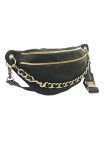 Mila Louise Sac Banane Cuir PETRA M V Kaki Dark