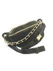 Mila Louise Sac Banane Cuir PETRA M V Kaki Dark